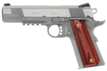 Colt XSE Rail 45 ACP 5" Barrel 8 Round Double Diamond Rosewood Grip Stainless Steel Semi Automatic Pistol O1070RG